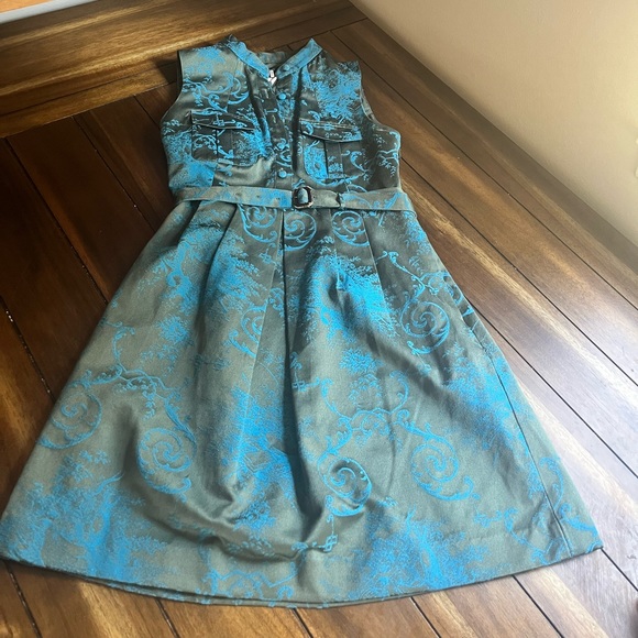 J. Crew Dresses & Skirts - RARE Jacquard Collection JCrew Dress Vintage